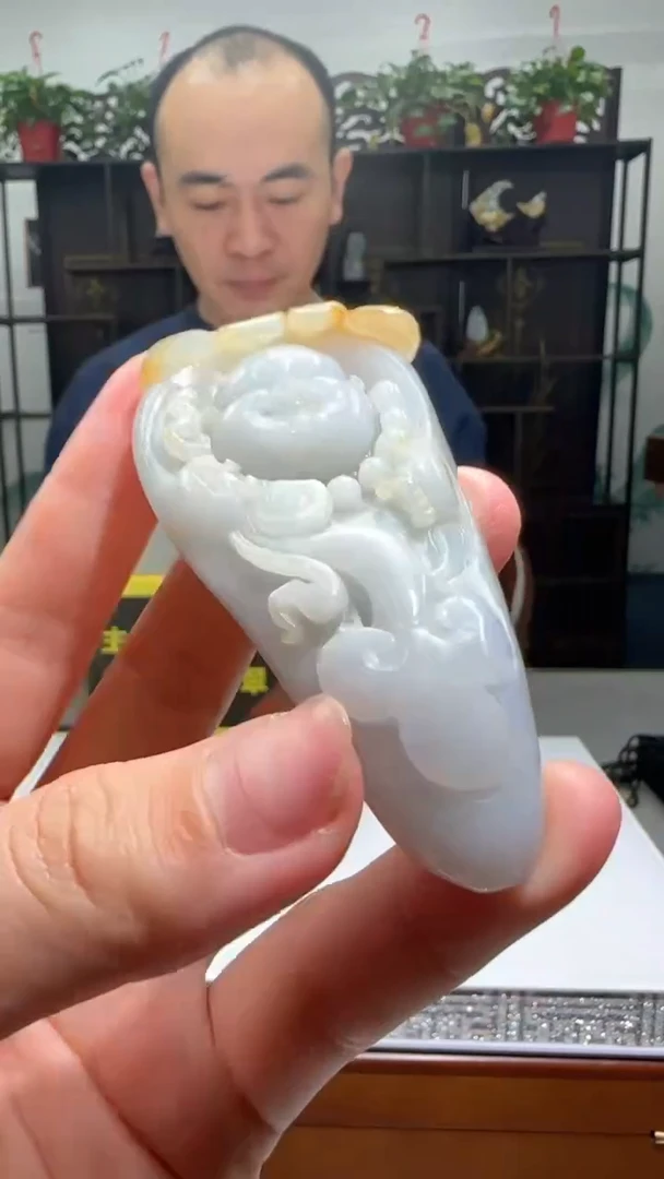 【闪购商品】翡翠颈饰未镶嵌天然翡翠A货吊坠