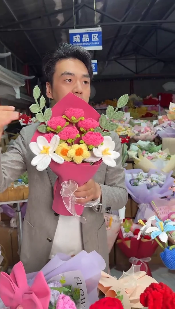 非遗手工花束，孤品定制！