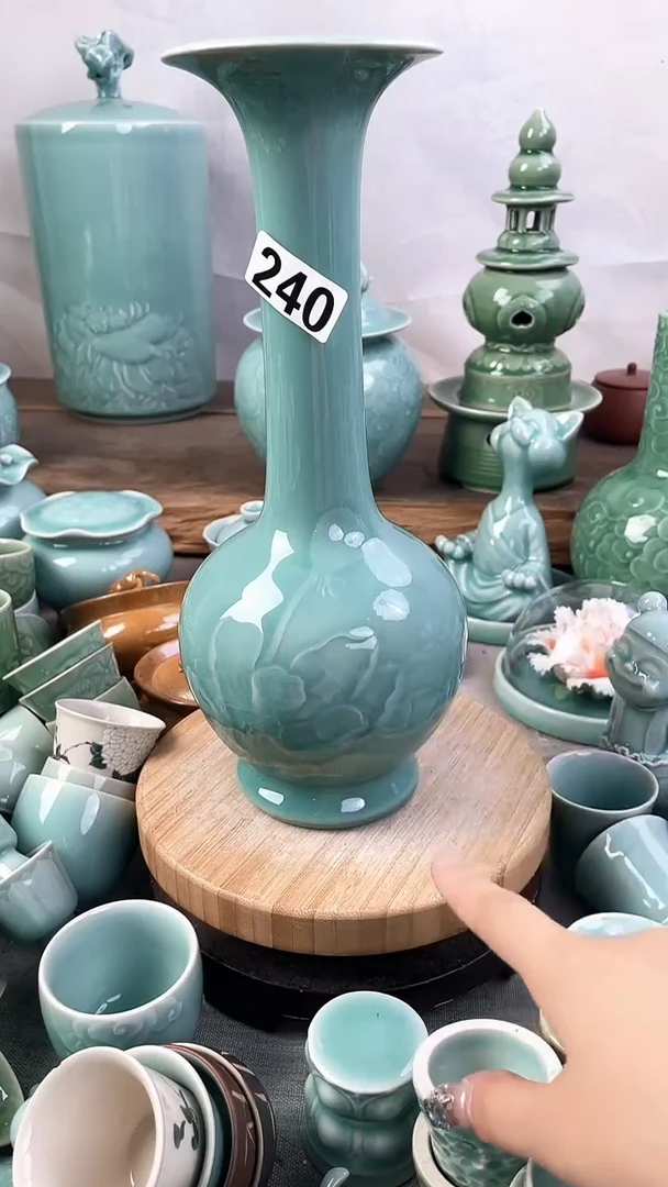 纯手工 慧仙青瓷 龙泉青瓷