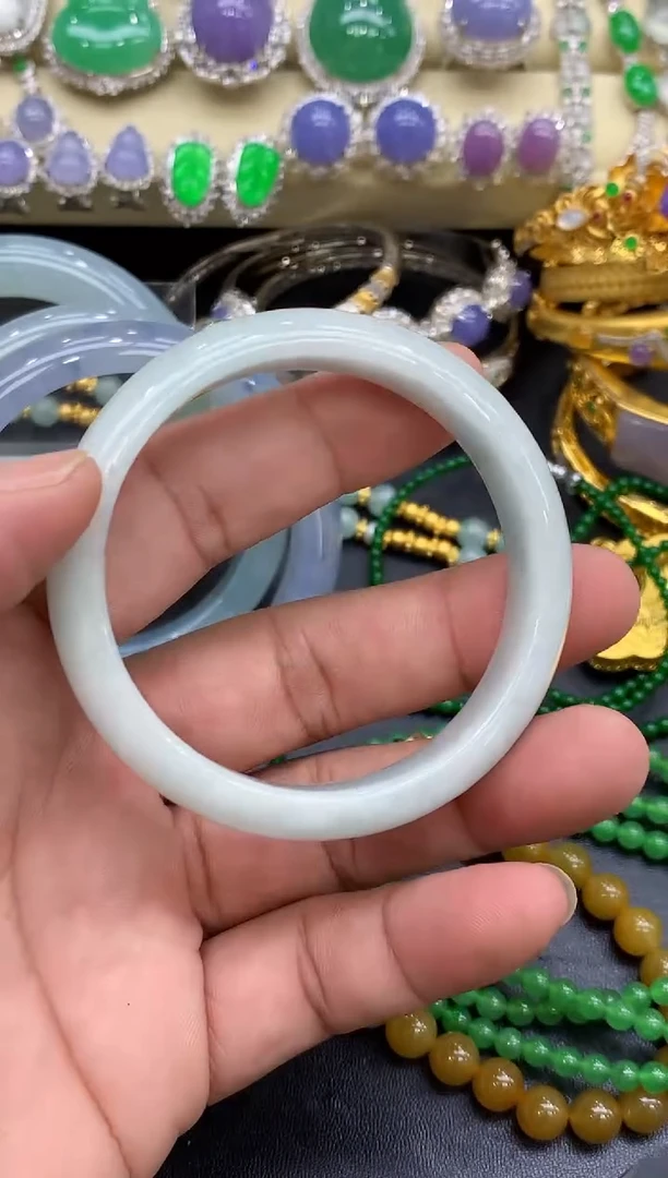 未镶嵌手镯翡翠422-中国好珍宝