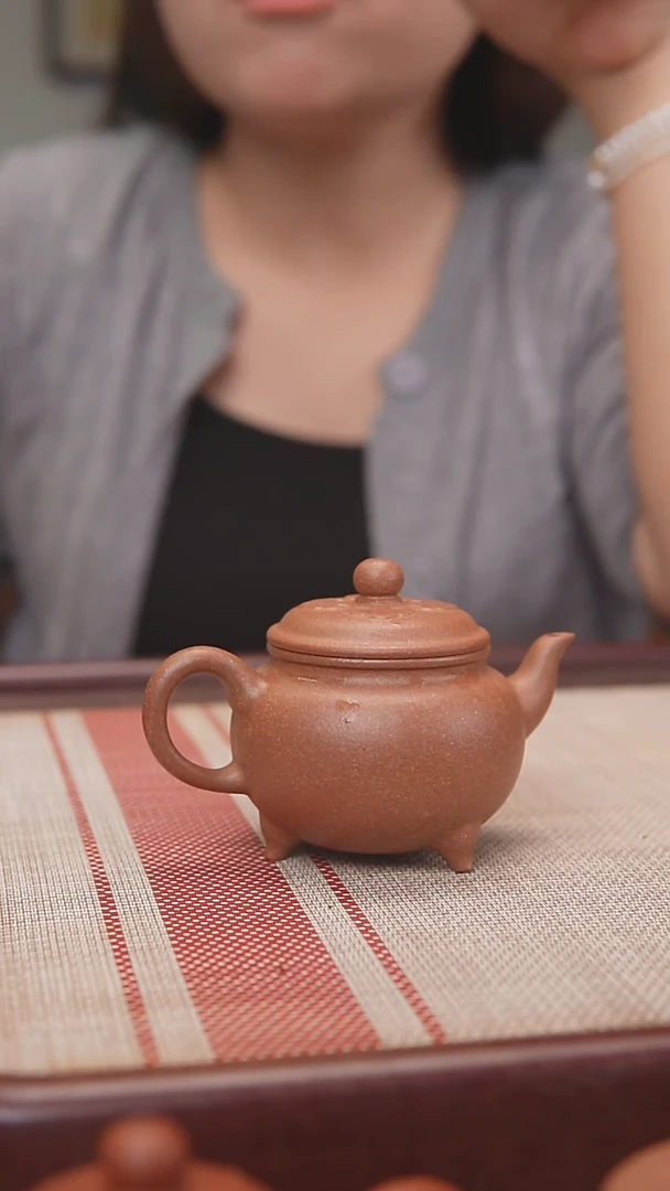 茶壶紫砂桃花泥大彬如意100cc