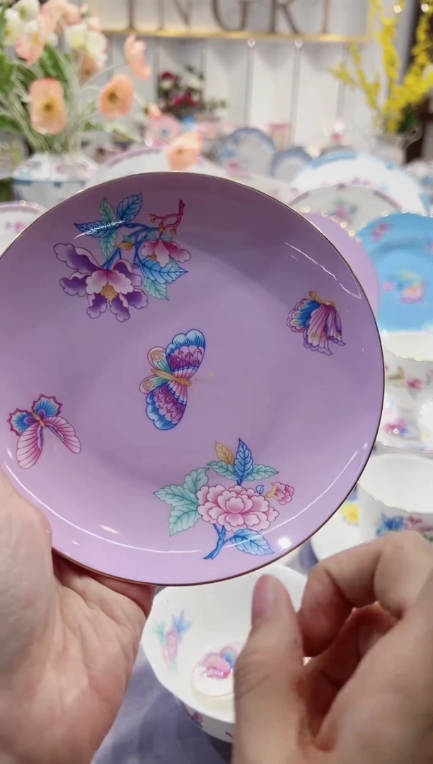 【闪购商品】骨瓷6寸碟