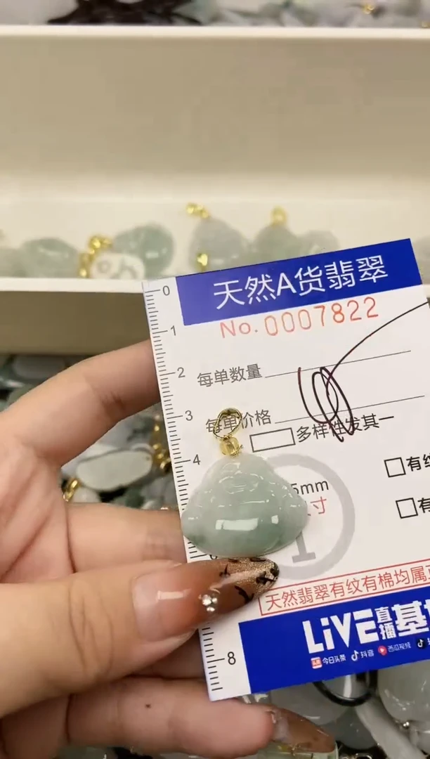 【闪购商品】翡翠颈饰未镶嵌天然A货翡翠
