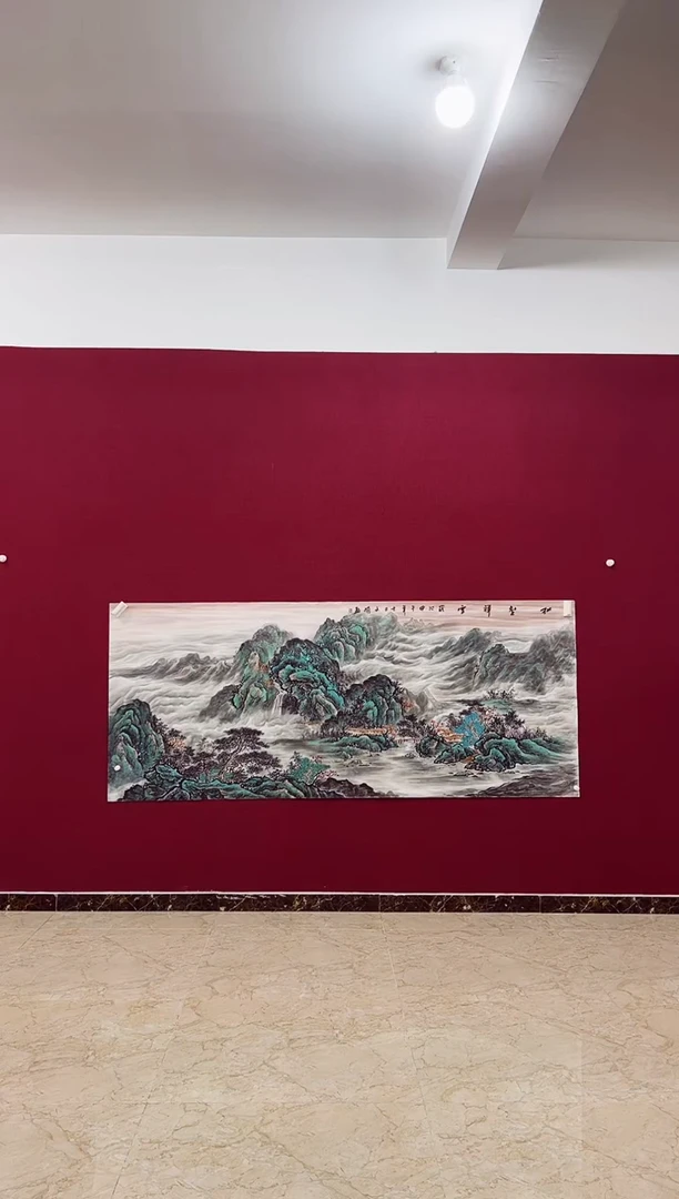 国画陶**决师文娟的国画作品