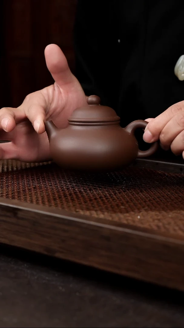 茶壶紫砂紫泥容天