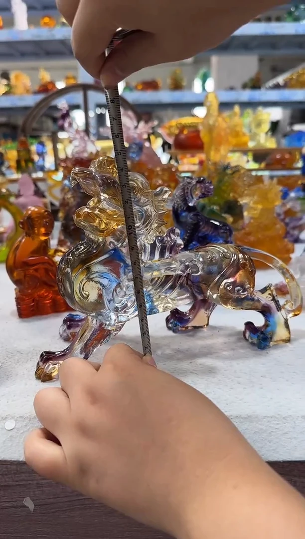 琉璃手工艺品197号微瑕·不退不换·介意勿拍