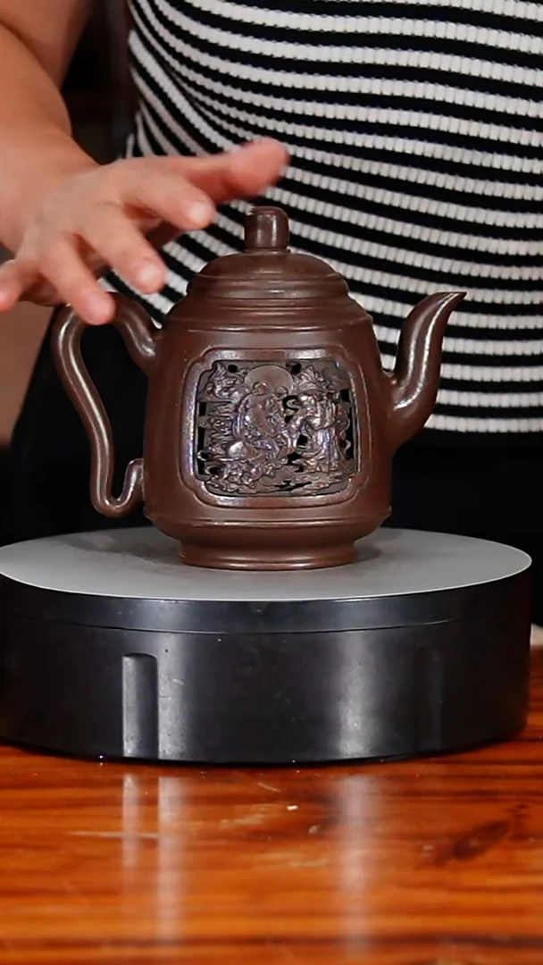 宜兴原矿紫砂壶茶壶500C