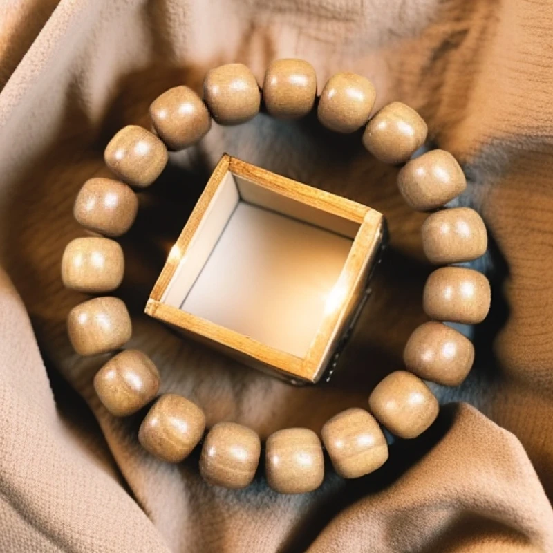 老山檀手串10x11桶珠