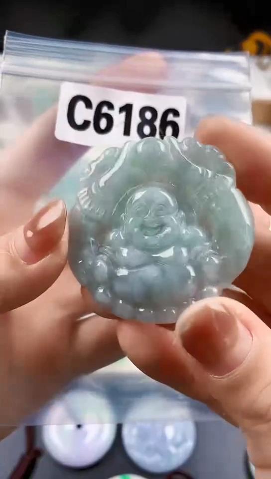 颈饰未镶嵌翡翠天然翡翠吊坠挂件
