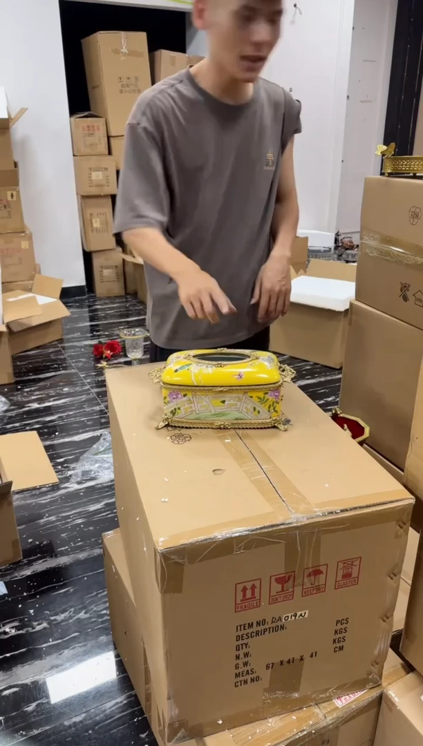 黄铜 黛姿家居装饰品摆件