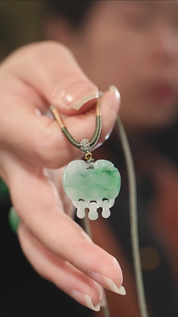 项链未镶嵌翡翠翡翠项链