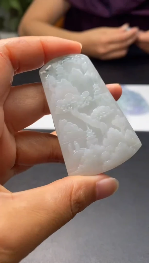 定制翡翠未镶嵌翡翠毛货多样性发其一