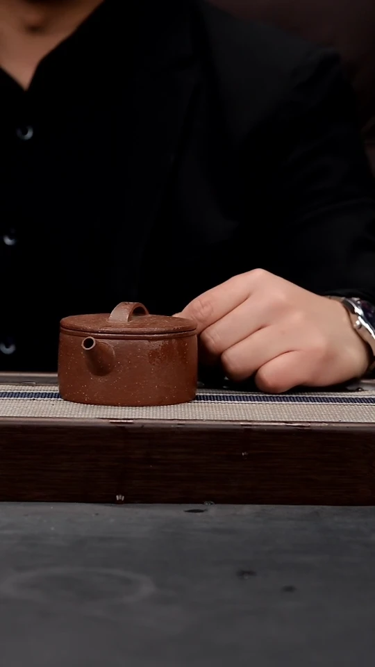 【闪购商品】紫砂茶壶【自营款】紫玉金砂全手汉瓦（瑕疵）