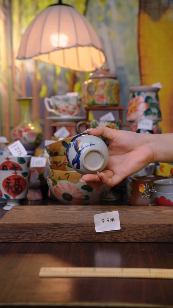 摆件泥垚手作 景德镇手工手绘器物