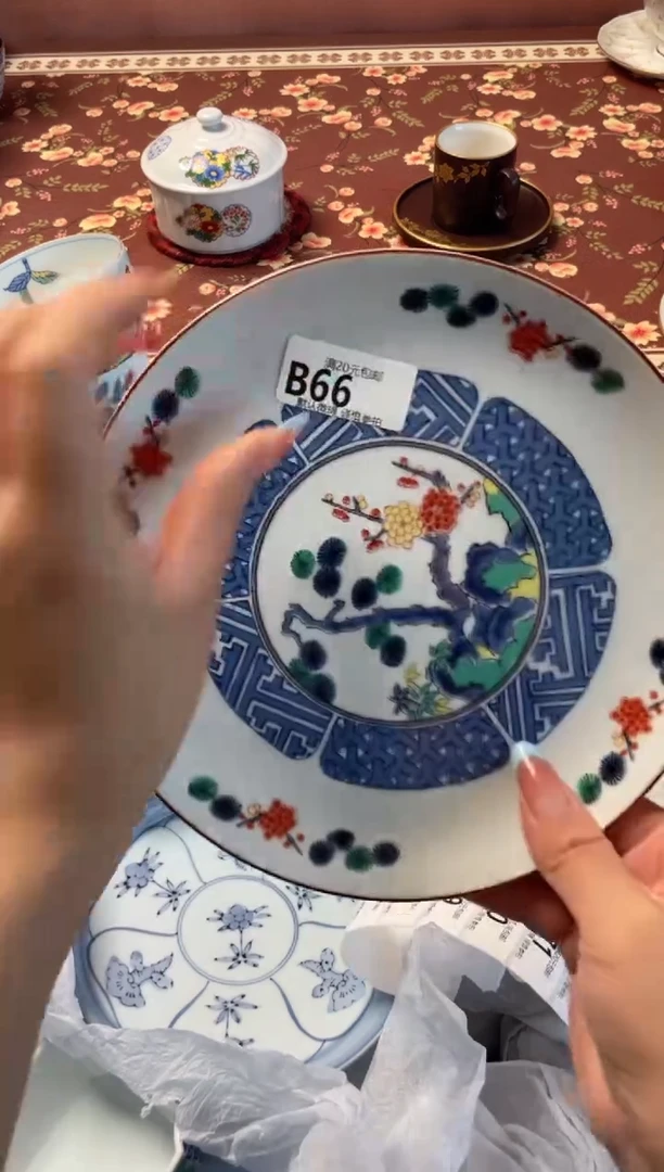 瓷片山*瓷器瓷器B66