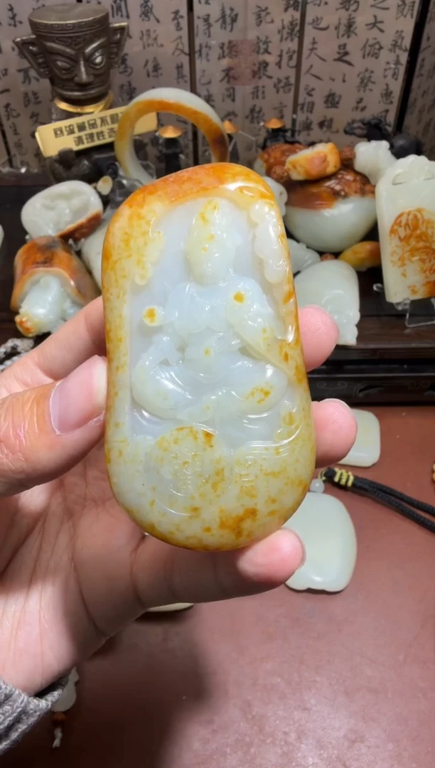 未镶嵌和田玉挂件和田玉