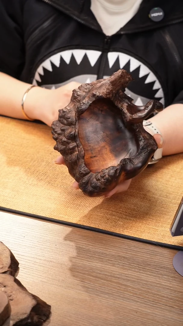 11号云小屋紫柚木果盘