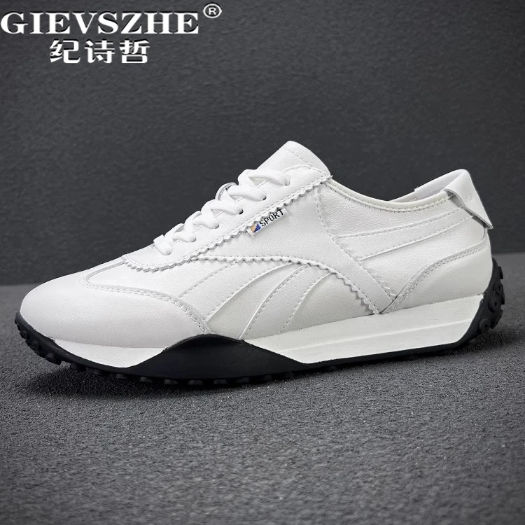 纪诗哲男鞋防滑透气个性运动鞋男款百搭户外跑步鞋舒适时尚休闲鞋