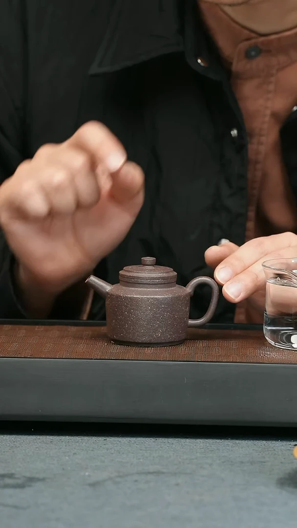 【闪购商品】紫砂茶壶五堂 临.邵正元-德钟-粗砂