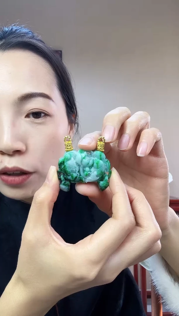 【闪购商品】翡翠颈饰未镶嵌特色原创翡翠颈饰