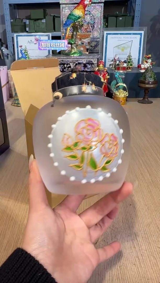 【闪购商品】杯24玫瑰花茶叶罐