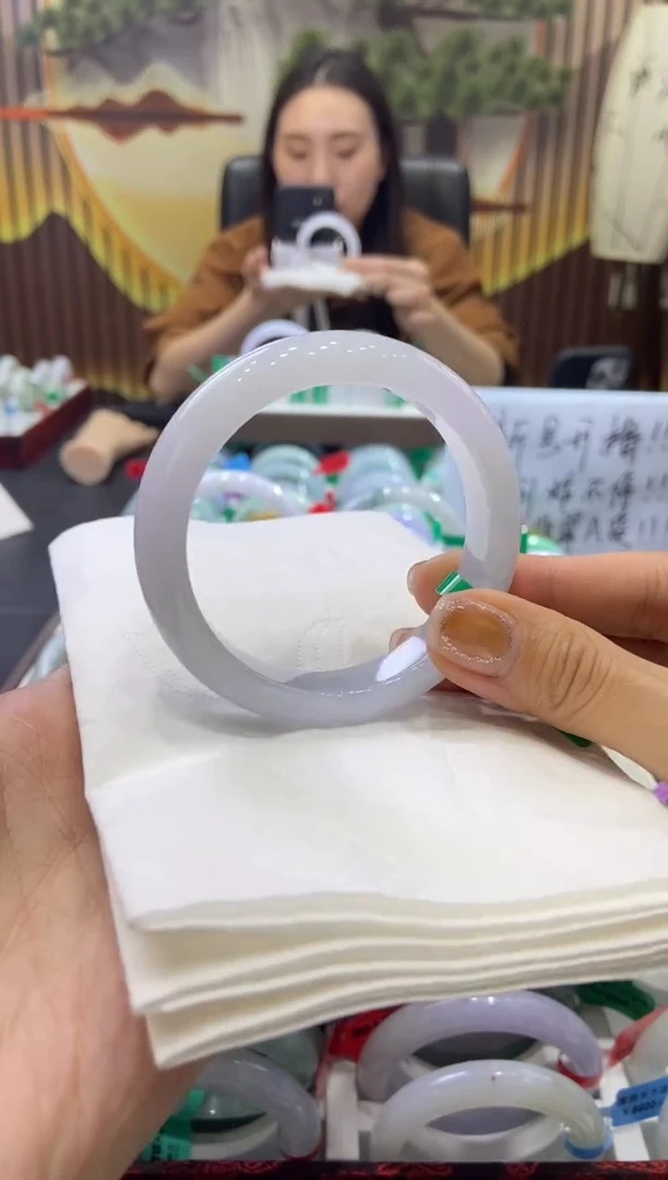 未镶嵌手镯翡翠0009256