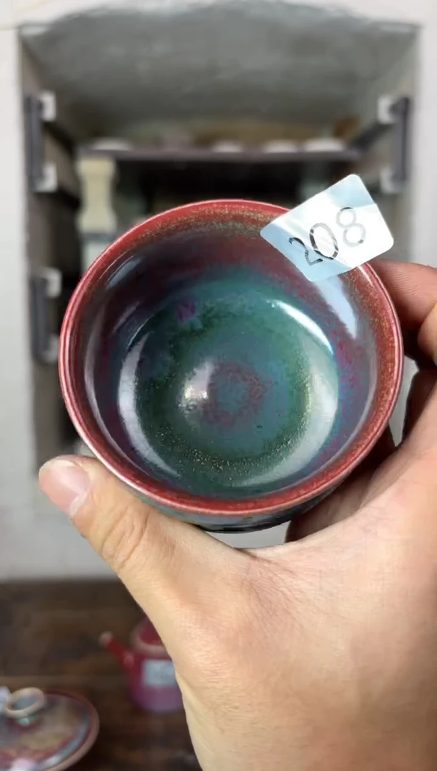 【闪购商品】摆件钧瓷窑变精品茶器