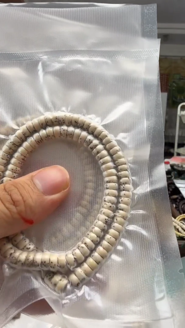 手串星月菩提卡7药片长串骨瓷白氧化福利