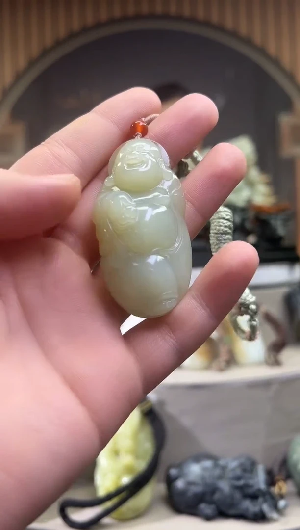 未镶嵌和田玉把件挂件