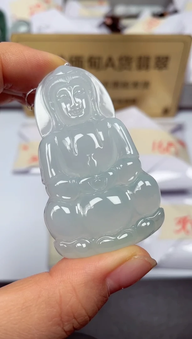 颈饰未镶嵌翡翠天然缅甸翡翠A货