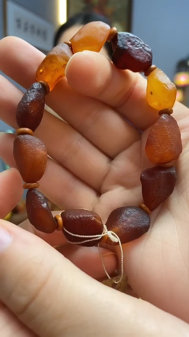 手串琥珀未镶嵌手串