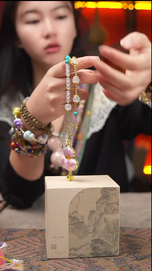 带礼盒玖澄文创漆艺葫芦国风配饰葫芦系列