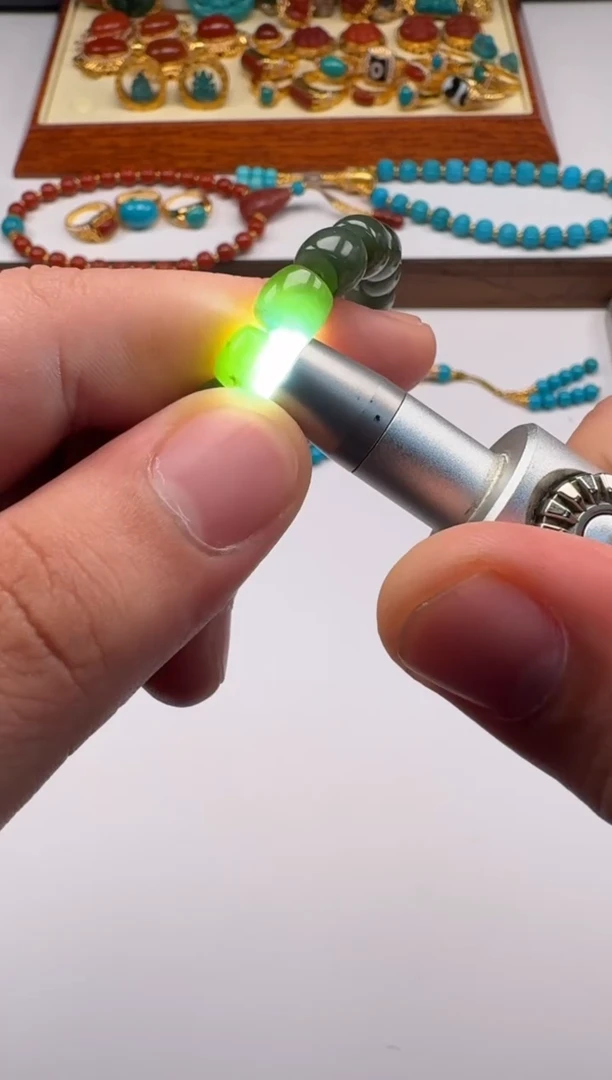 未镶嵌和田玉挂件轮*～手串手串