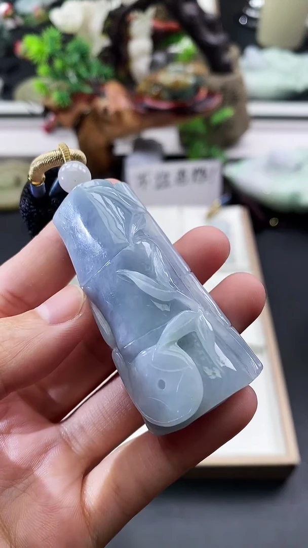 颈饰未镶嵌翡翠天然缅甸A货翡翠