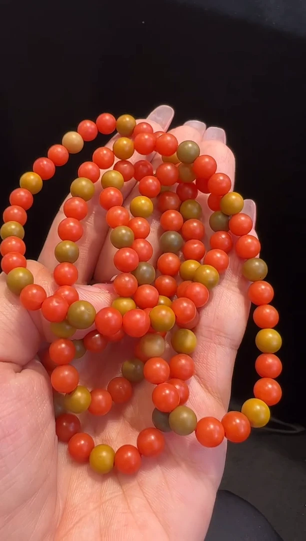 手链未镶嵌南红玛瑙手串