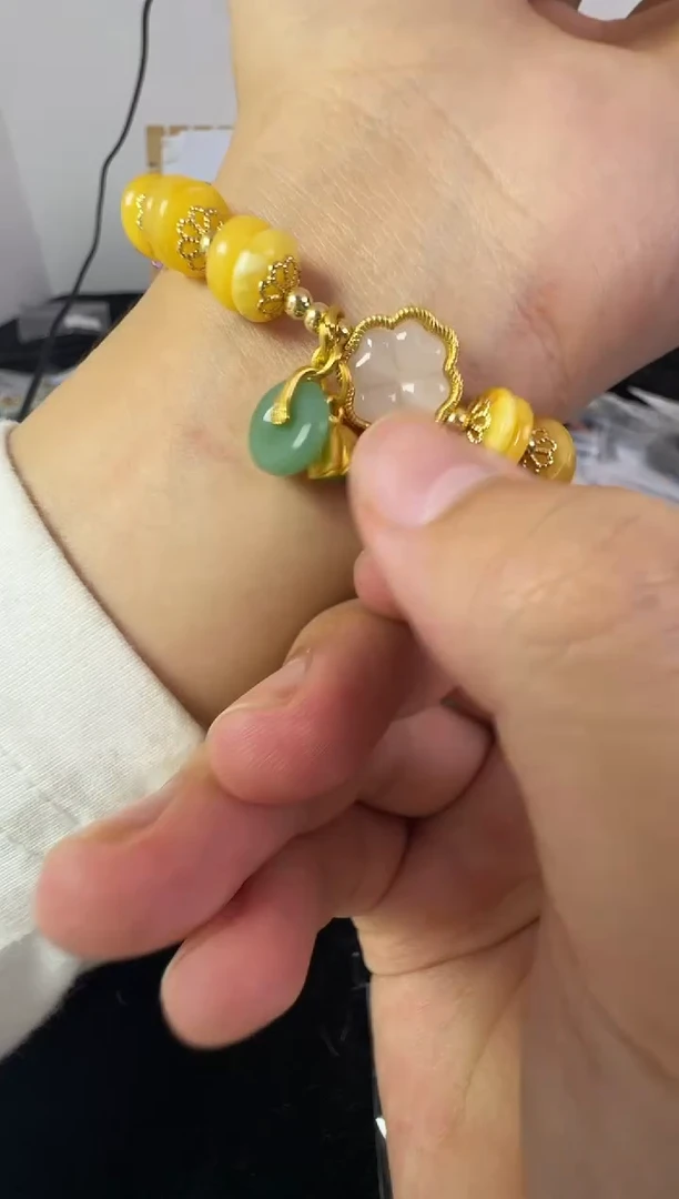 【闪购商品】琥珀手链未镶嵌手链