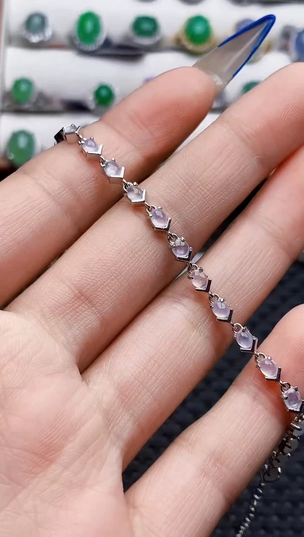 银S925镶嵌戒指翡翠6630