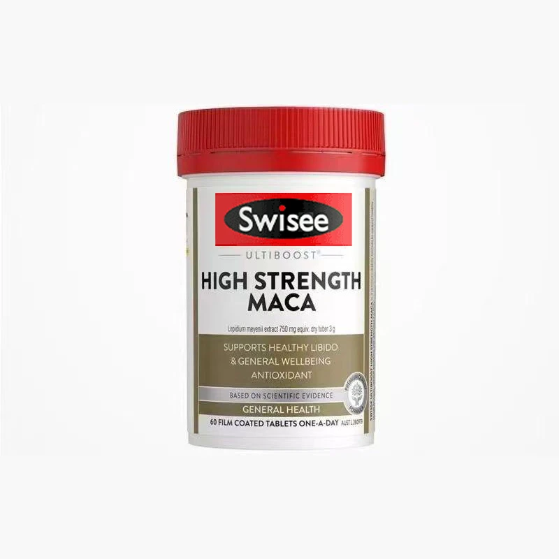 Swisee男性滋补高浓度玛卡片释放男性玛咖活力60粒/瓶