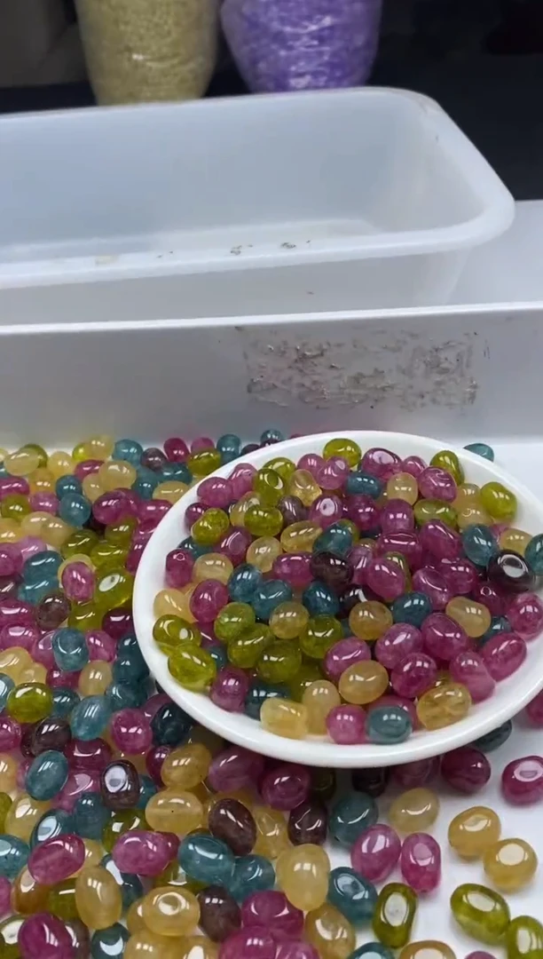 未镶嵌颈饰碧玺w2972老矿碧玺随形10mm*20颗