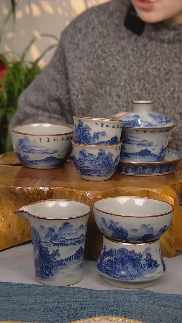 【闪购商品】简装家用款6件套 陶瓷家用茶具系列