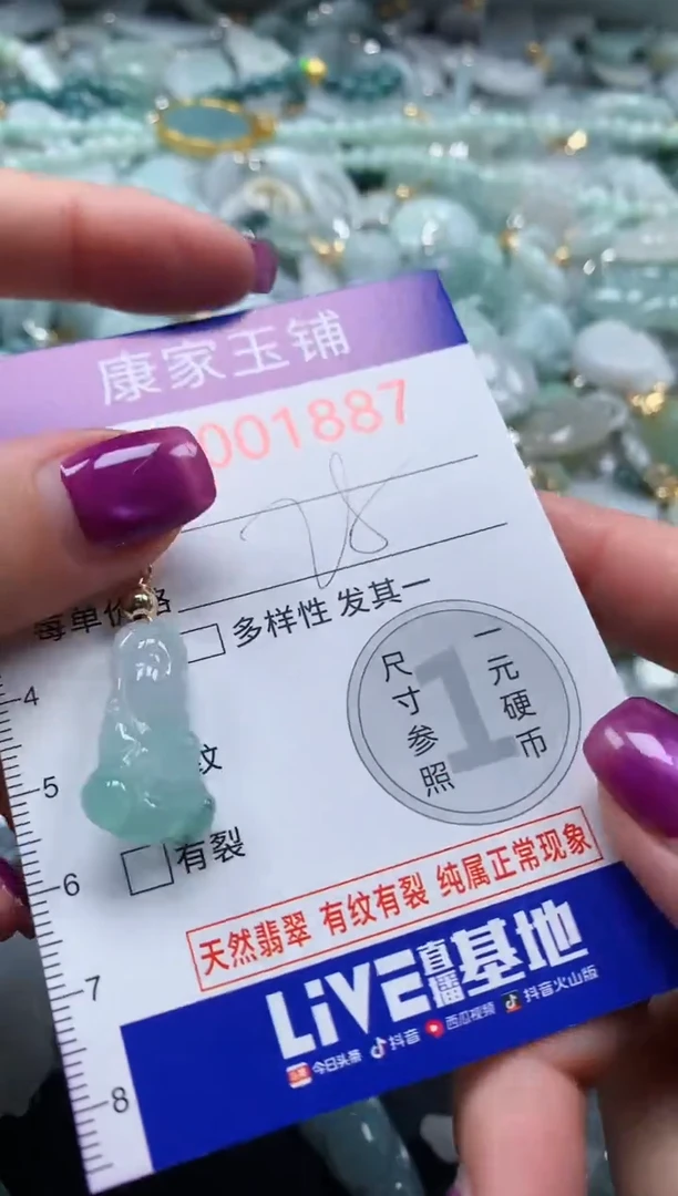 颈饰未镶嵌翡翠1887