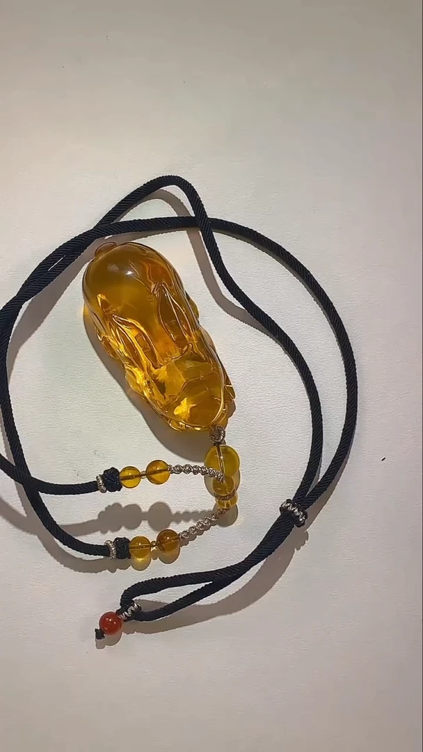 未镶嵌吊坠(不含链)琥珀琥珀