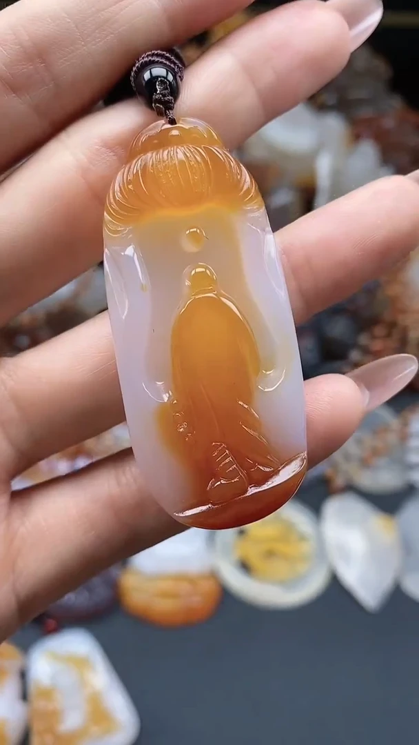 【闪购商品】玛瑙/玉髓颈饰未镶嵌dd