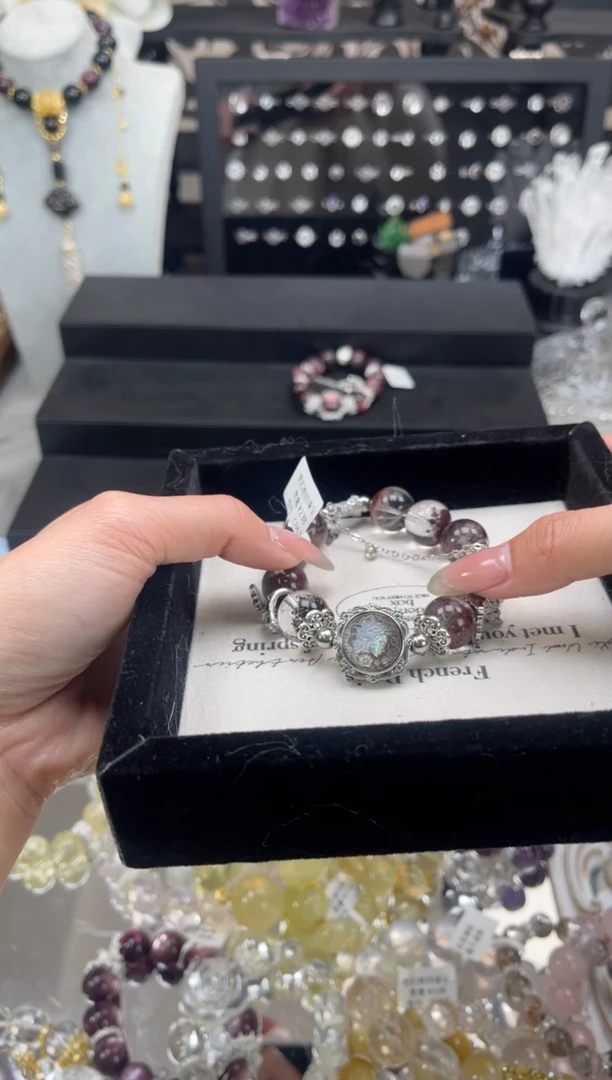 【闪购商品】水晶手链未镶嵌天然水晶 多样性发货