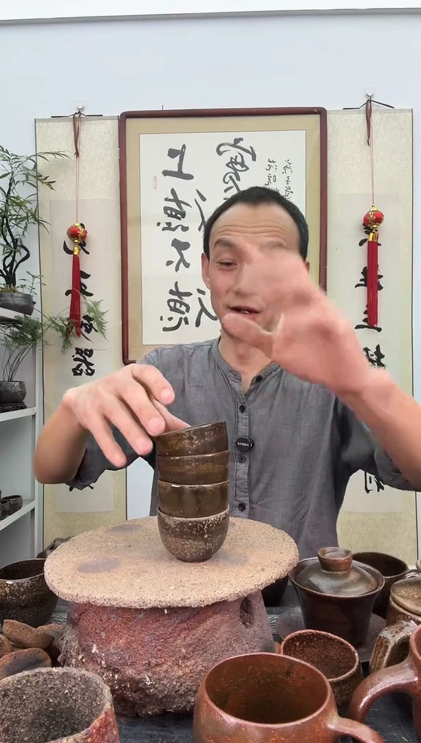 【闪购商品】精品压手杯70毫升非遗技艺拍1发2