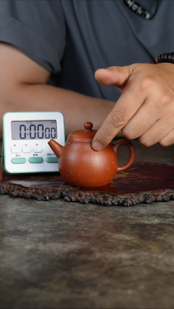 茶壶紫砂第*红泥调砂小品壶