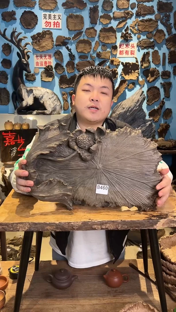 【闪购商品】木460号乌木金丝楠干泡