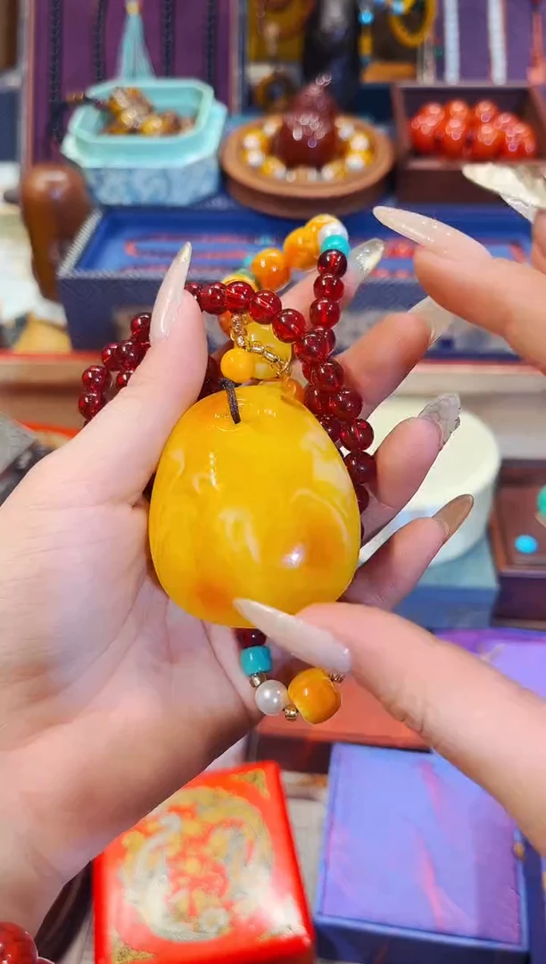 【闪购商品】蜜蜡颈饰未镶嵌年关将至，最后一场7886