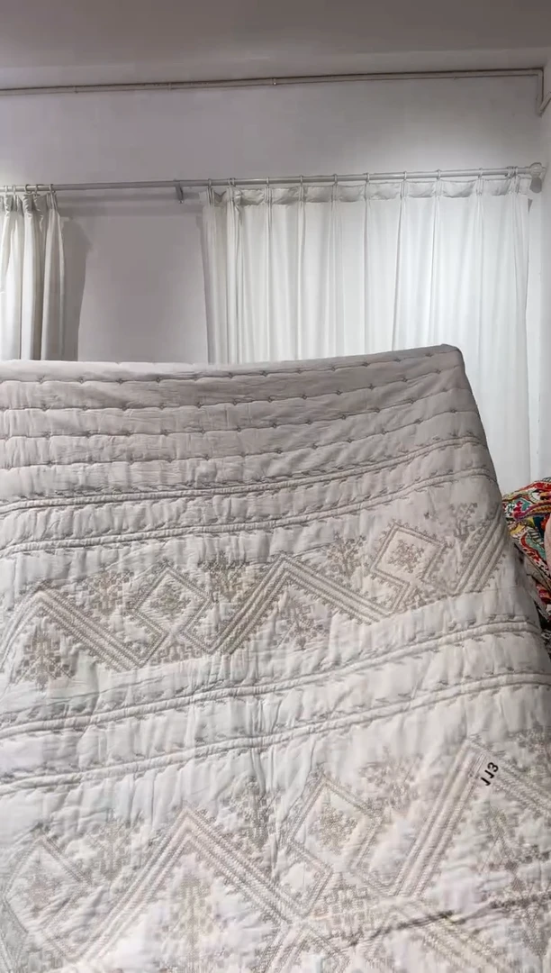 棉250*270纯棉床盖68号微瑕