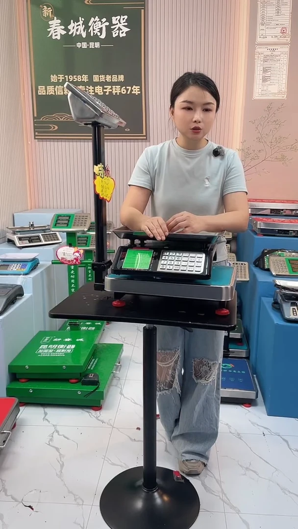幸*春城F01防水款200kg钢按键